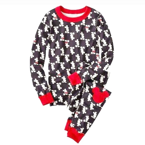 140 10 NWT HANNA ANDERSSON ORGANIC PAJAMAS SOLID RED BOYS GIRLS 110 5